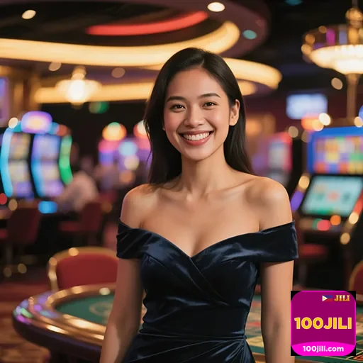 100jili female player casino