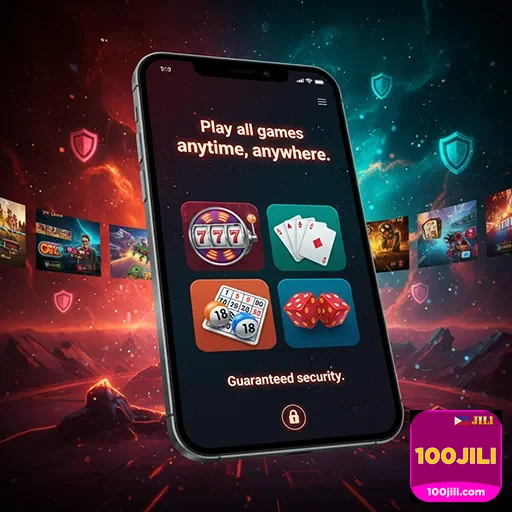 100jili mobile gaming interface 4