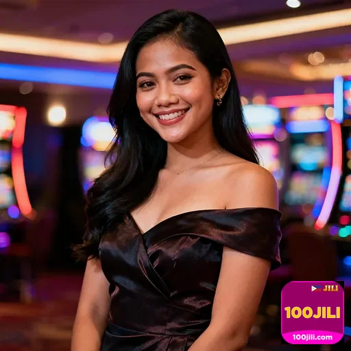 100jili smiling woman casino 3